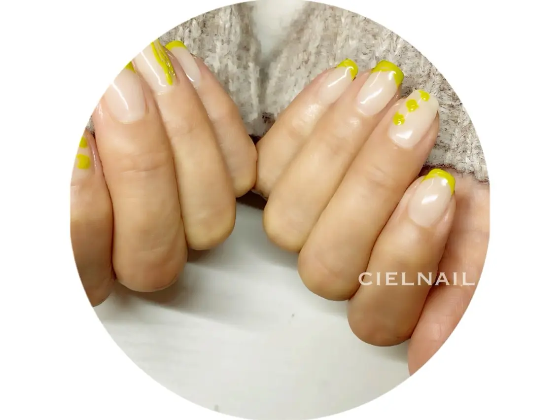 ミディアム cielnail 祇園のネイルデザイン
