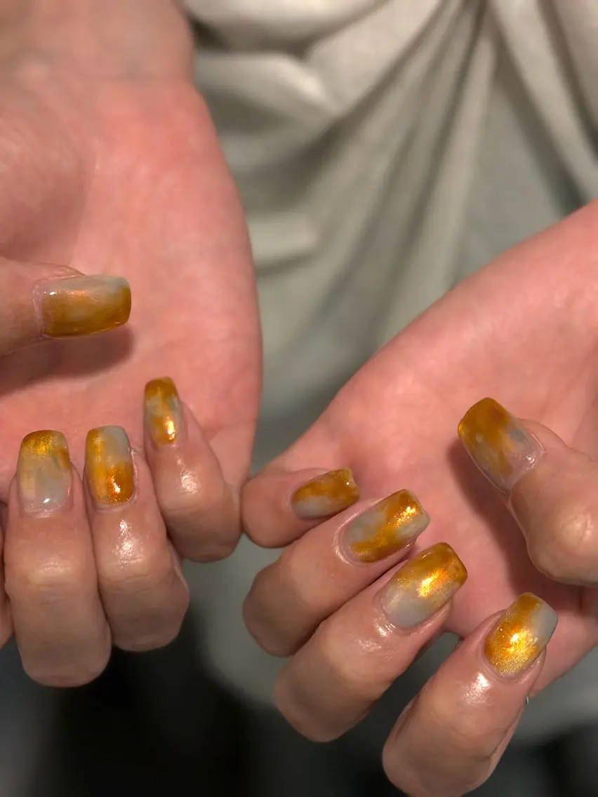 ネイル ニュアンスネイル ハンドネイル nailpark_ MITSUMEのネイルデザイン