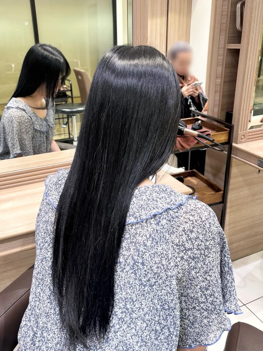 ロング カラー 透明感/暖色カラー まりあ🎀‎️🤍のヘアスタイル