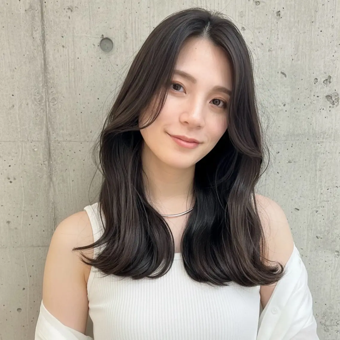 セミロング カット ヘアカラー ショート〜ミディアム 喜多司のヘアスタイル