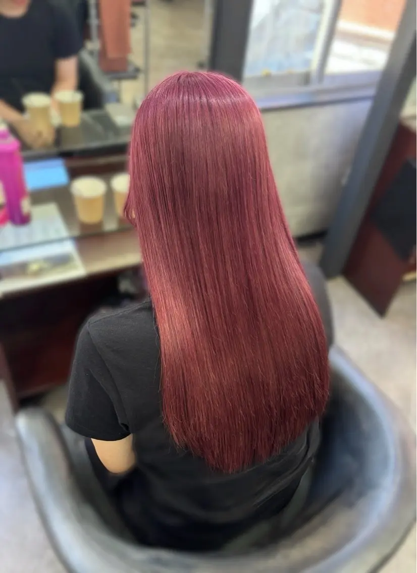 ロング ヘアカラー OZ 梅田店／ ユウリのヘアスタイル