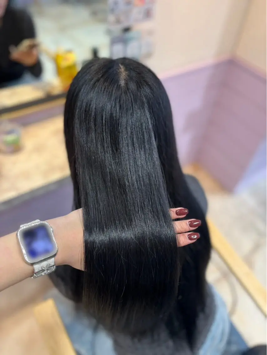 カラー 島田 心愛のヘアスタイル