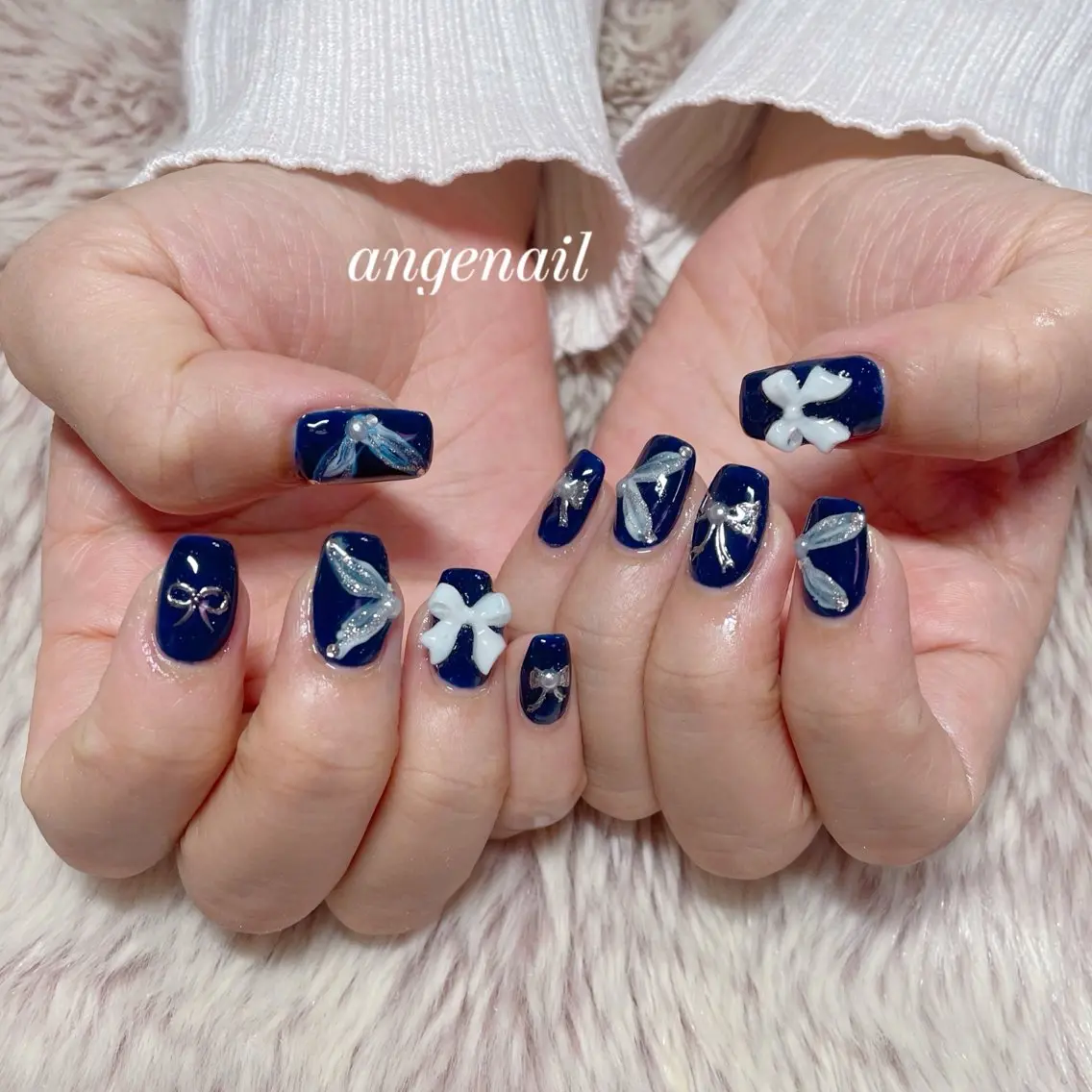 ネイル ハンドネイル オーナーネイリスト MAKIのネイルデザイン