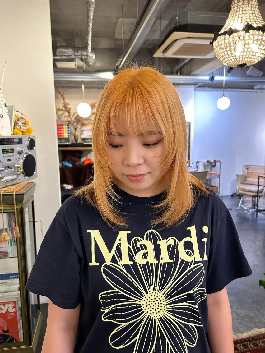 カラー はな SPURのヘアスタイル