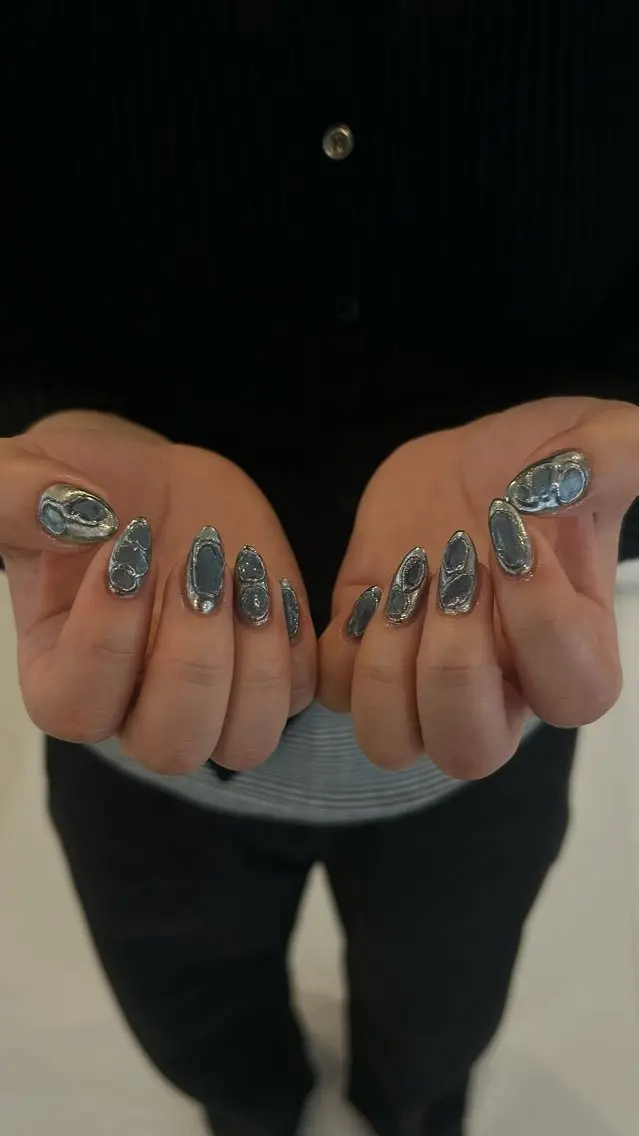 ネイル ハンドネイル ハンドケア mira☼ 𐦍 ☼ nailのネイルデザイン