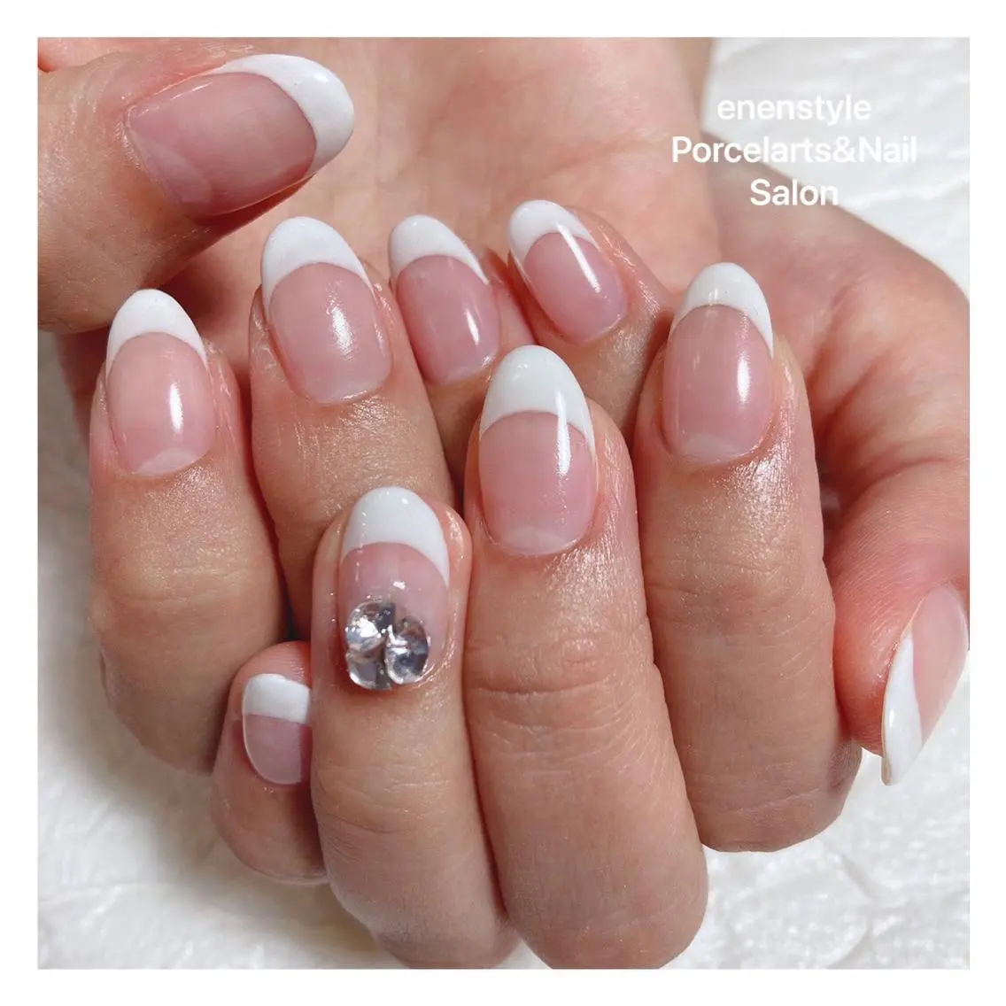ミディアム 🐾enen style 🐾のネイルデザイン