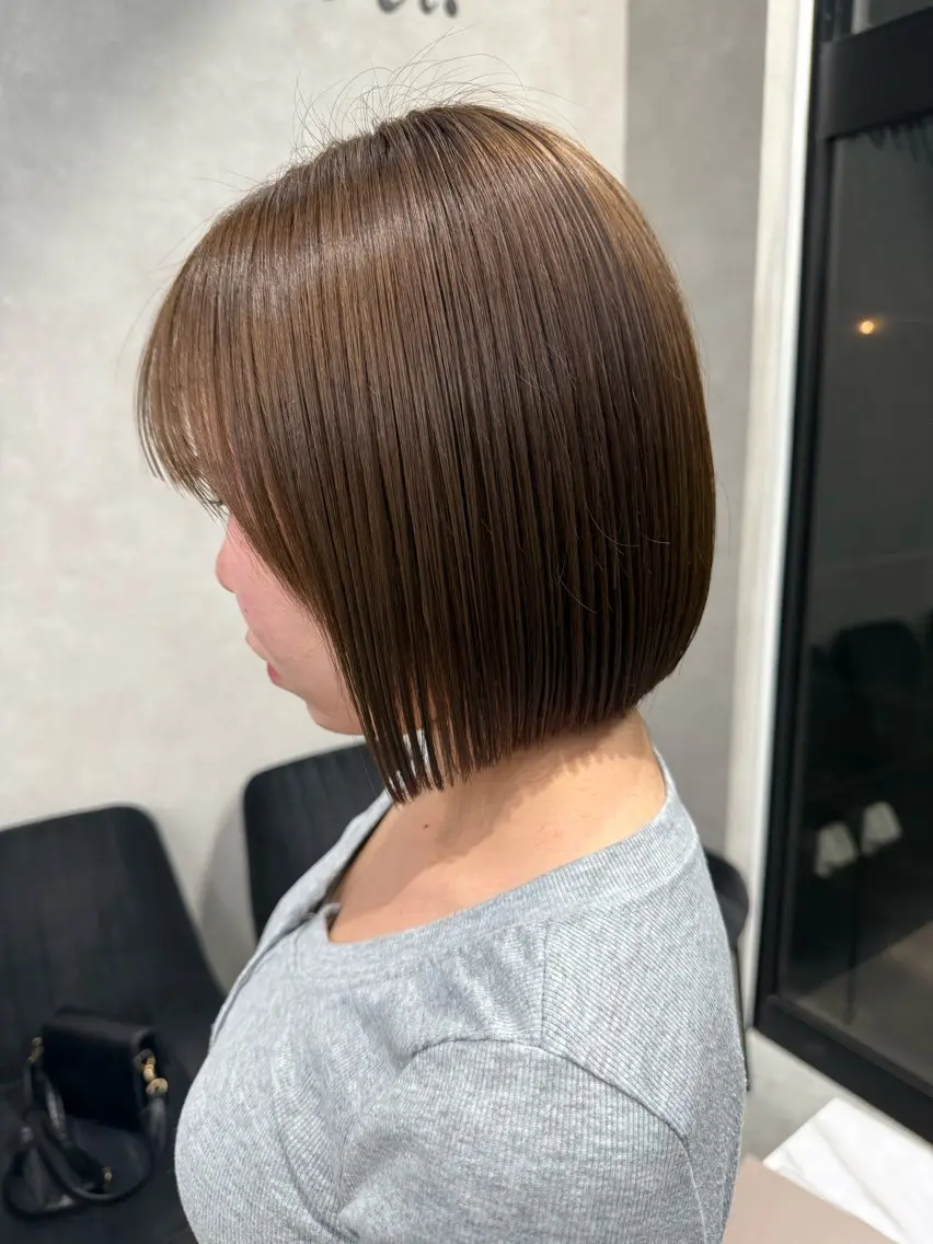 ショート カラー ヘアカラー 【韓国ヘア ×髪質改善】内田のヘアスタイル