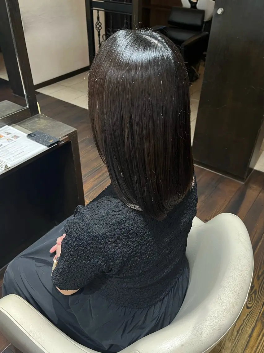 セミロング 小林蕗湖/ カット・カラー✨のヘアスタイル