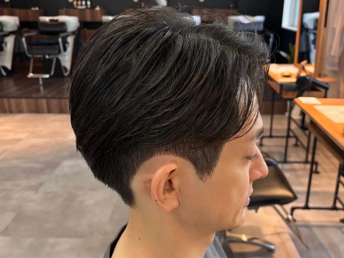 ショート メンズ 🔥フェードカット/ パーマ特化🔥/森のヘアスタイル