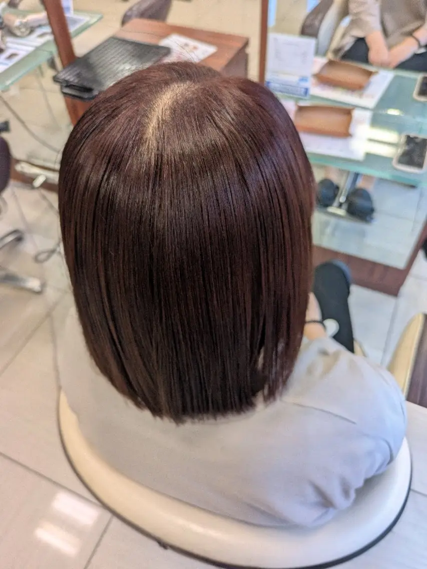 ショート ヘアカラー 小林 凜のヘアスタイル