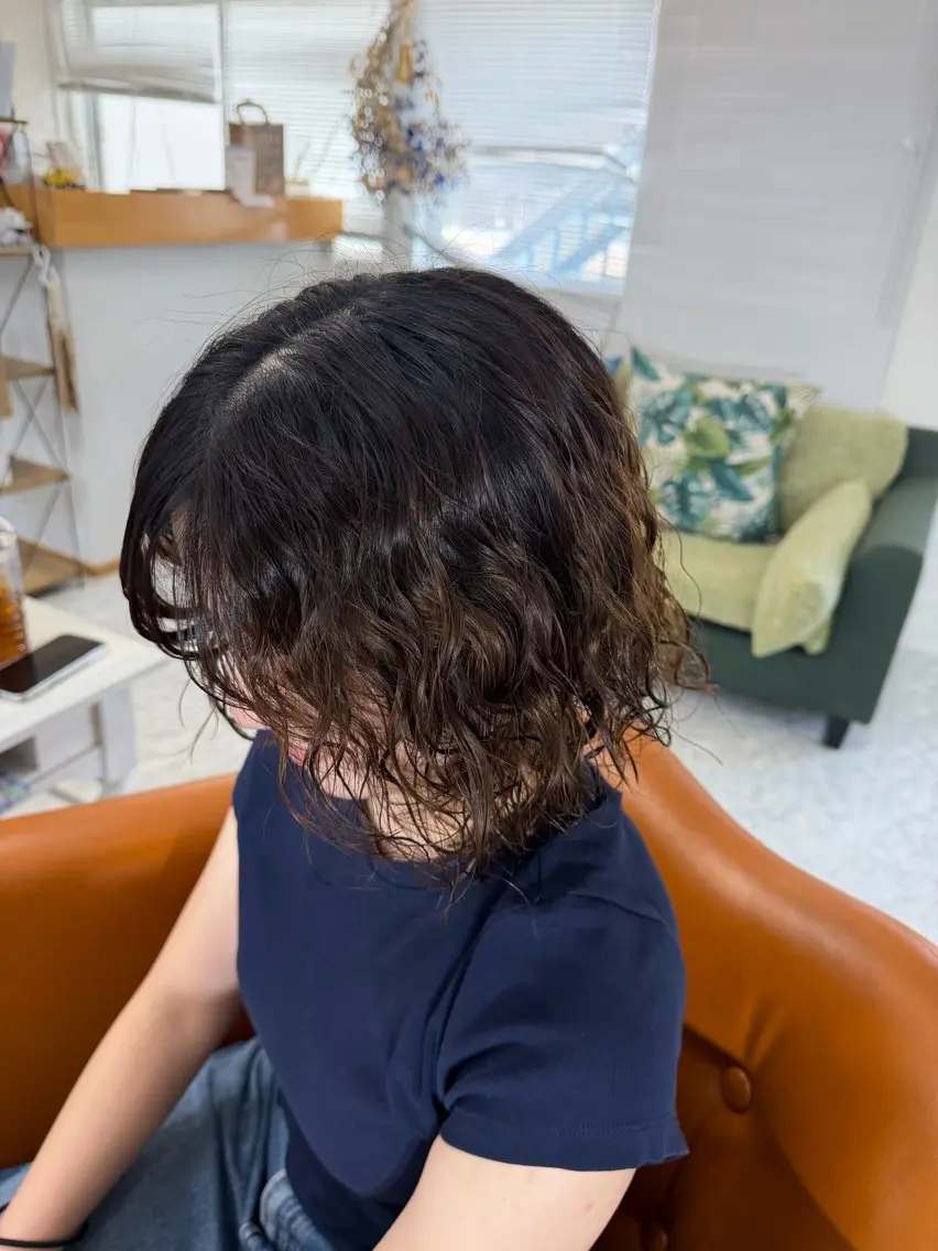 ショート パーマ MAEDA YUKIのヘアスタイル