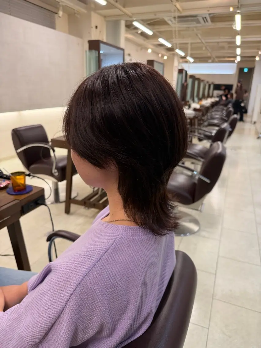 ショート カラー ヘアカラー はるな/透明感カラー /暖色カラーのヘアスタイル