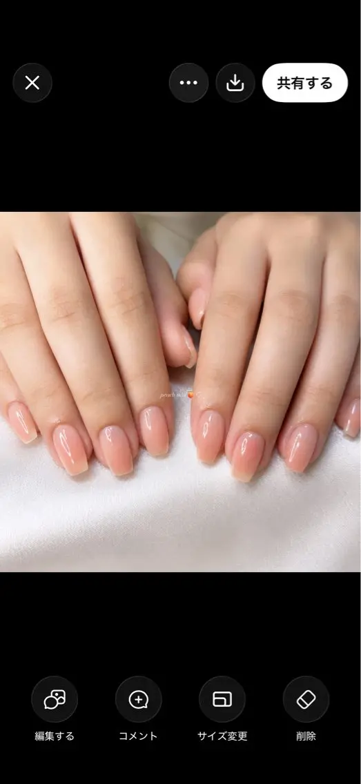 ショート ハンドネイル soin.nail aiのネイルデザイン
