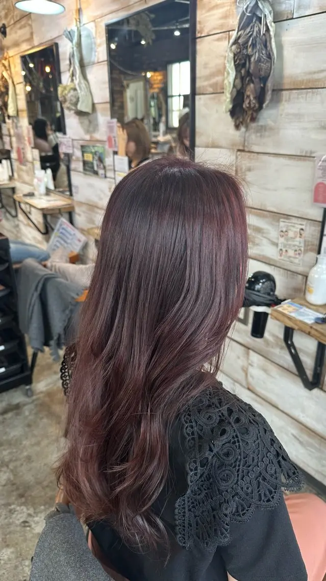 カラー ヘアカラー 手嶋 理仁のヘアスタイル
