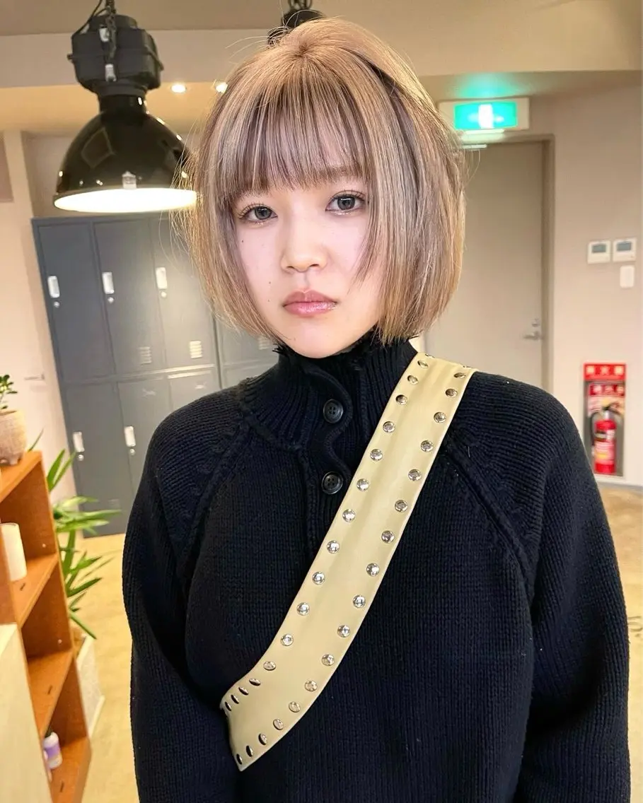 カラー airi໒꒱·゚ /デザインカラーのヘアスタイル