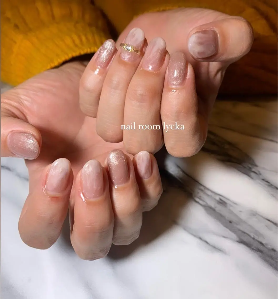 ネイル ネイルルームリッカ 𝐦𝐚𝐲𝐮のネイルデザイン