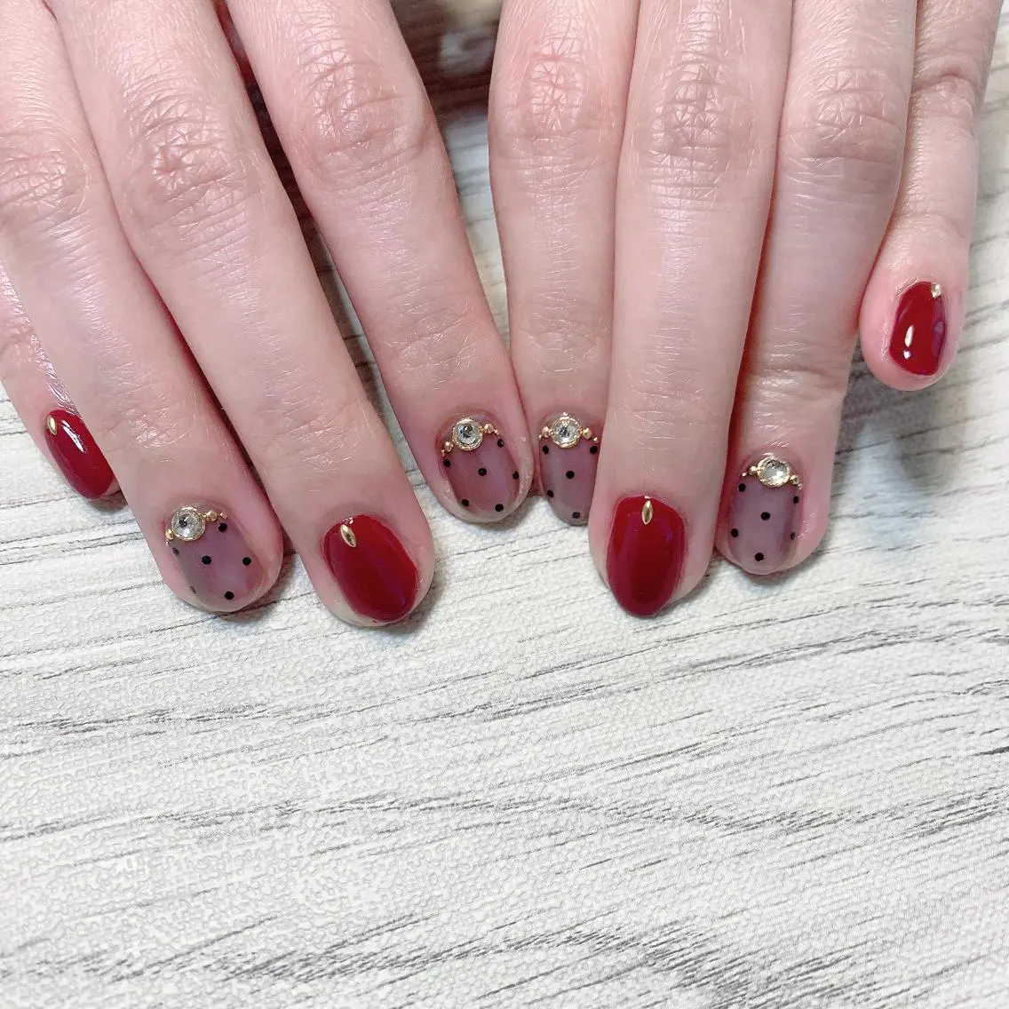 ネイル ハンドネイル フットネイル Adite nailのネイルデザイン