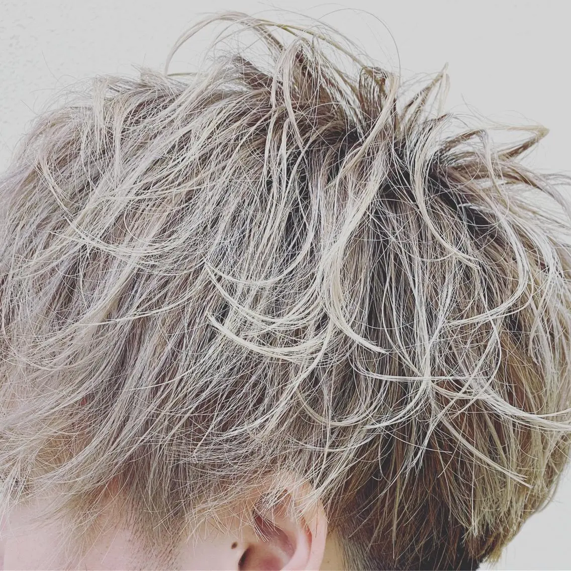 メンズ カット ヘアカラー クドウ タイキのヘアスタイル