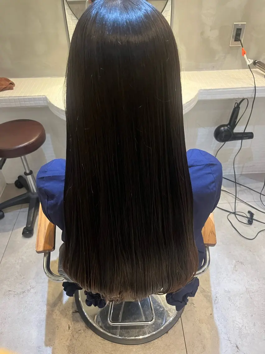 ロング トリートメント 川端 美月のヘアスタイル