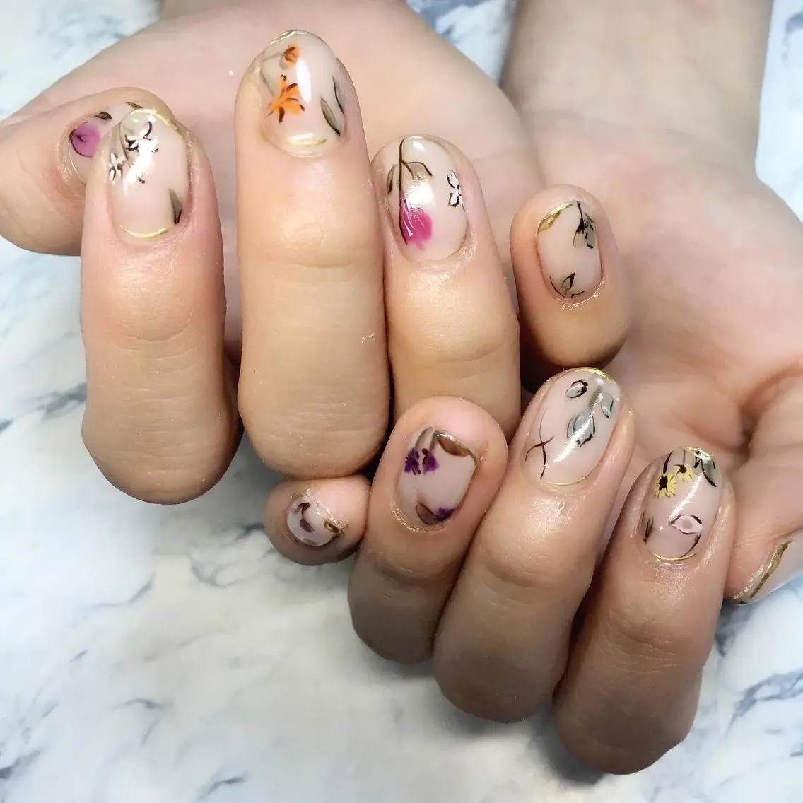 ネイル ハンドネイル palmy nailのネイルデザイン