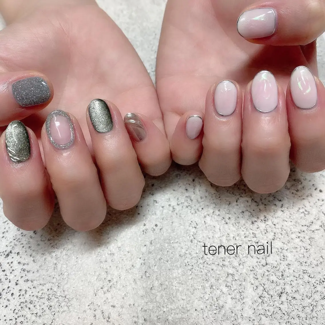 ネイル フラッシュネイル テネルネイル tener nailのネイルデザイン