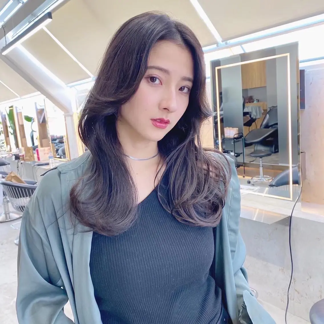 🇰🇷5月限定クーポン韓国ヘア🇰🇷【カット+艶カラー+トリートメント】の写真