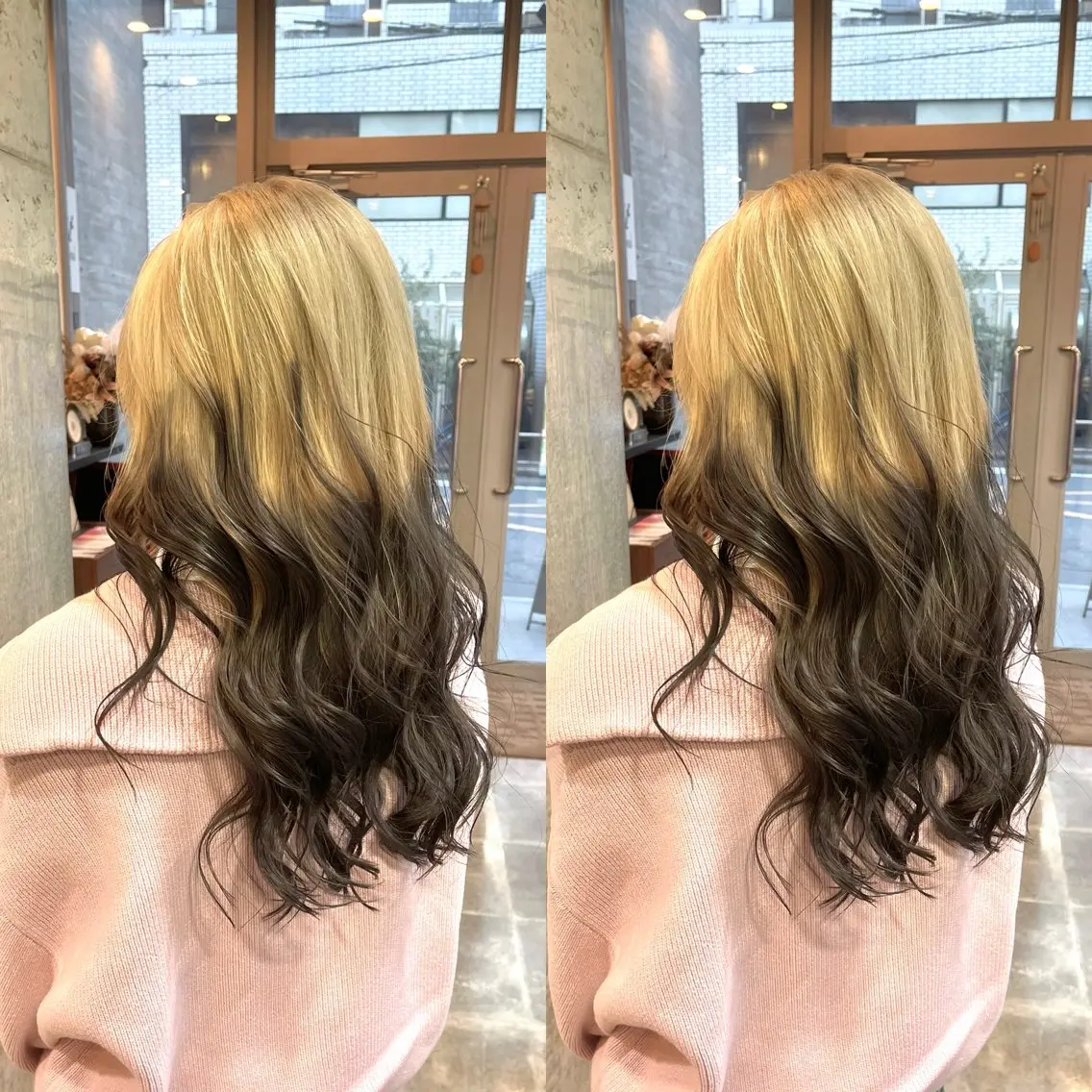 ロング ヘアカラー トリートメント オージュアソムリエ DAIKI⭐️のヘアスタイル