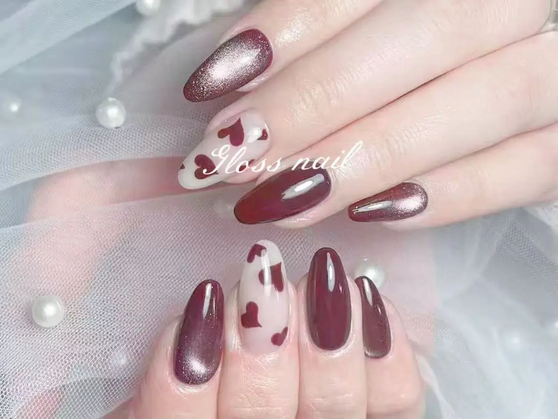 ネイル ハンドネイル ゆり🌷 gloss nailのネイルデザイン