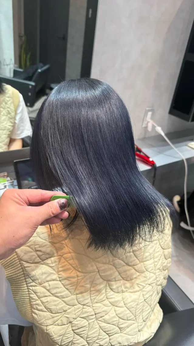 セミロング トリートメント 坂谷 BUCKS/縮毛矯正のヘアスタイル