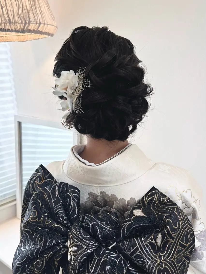 ヘアアレンジ ヘアセット 遥 ♡ jolie栄店の眉毛・アイブロウイメージ
