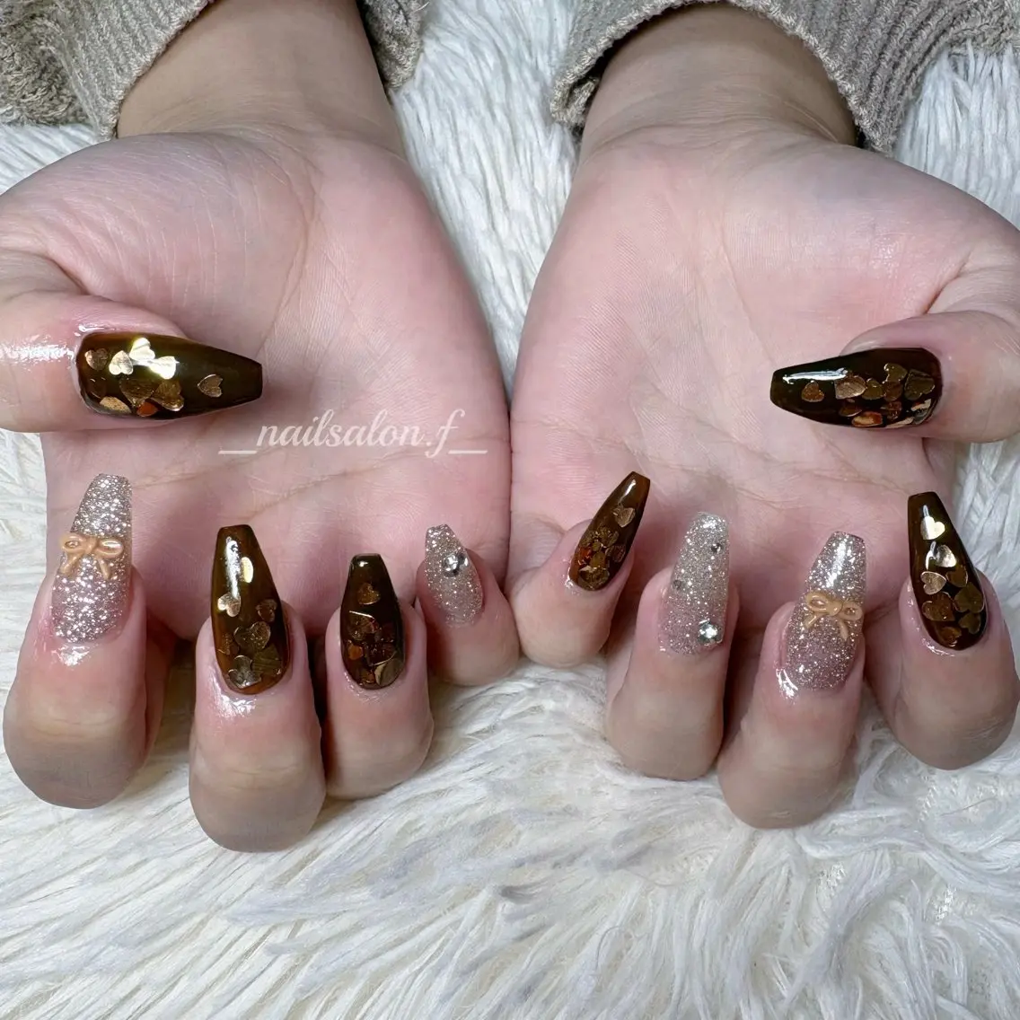 ネイル ハンドネイル Nailsalon Fのネイルデザイン