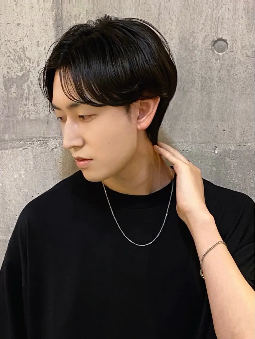 【要問い合わせ】【メンズ限定】ナチュラル・韓国マッシュ カットモデルの写真