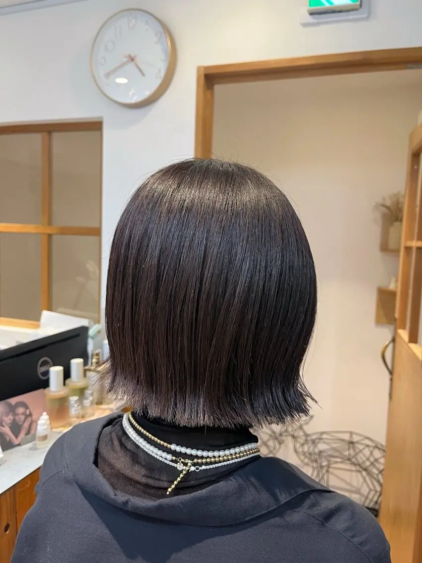 ミディアム カット 奥山 沙季(大井町)のヘアスタイル