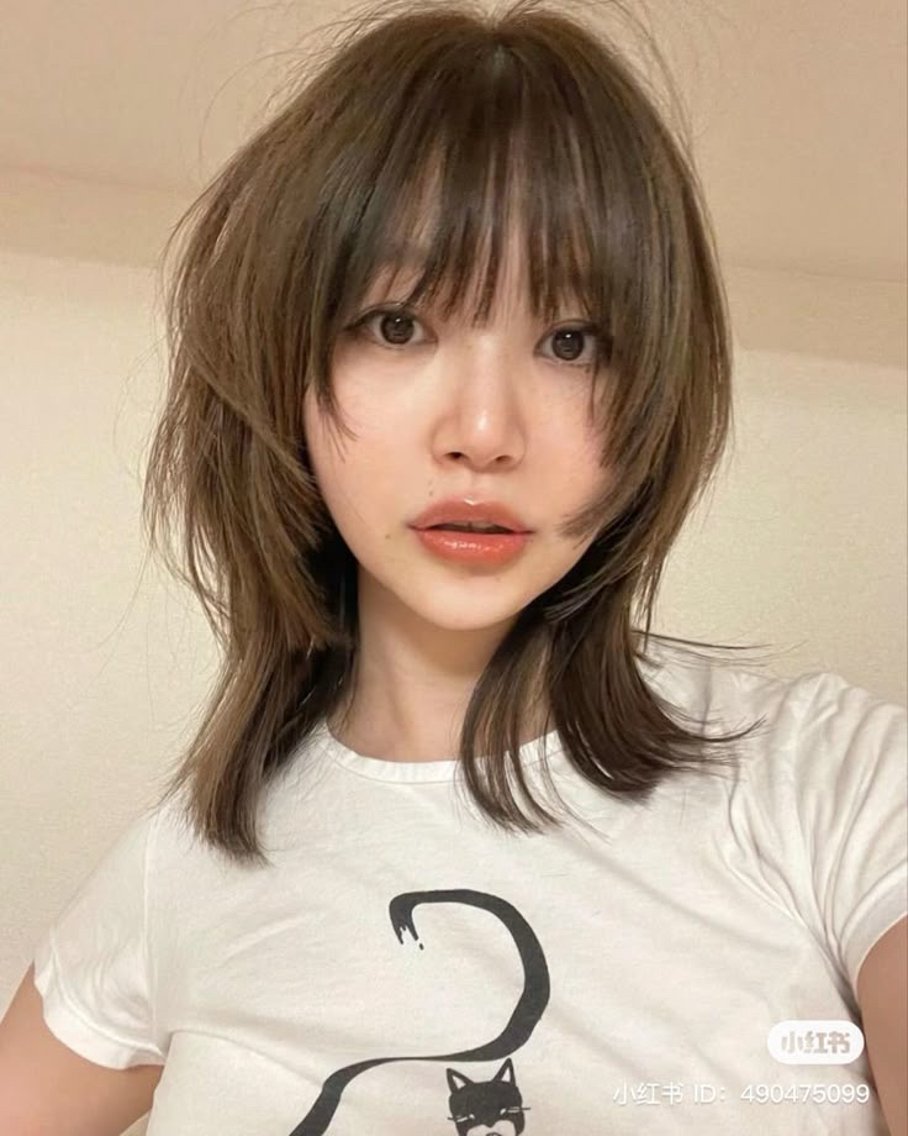 ミディアム ウルフカット カラーモデル募集中 Rei🐈⬛/大宮のヘアスタイル