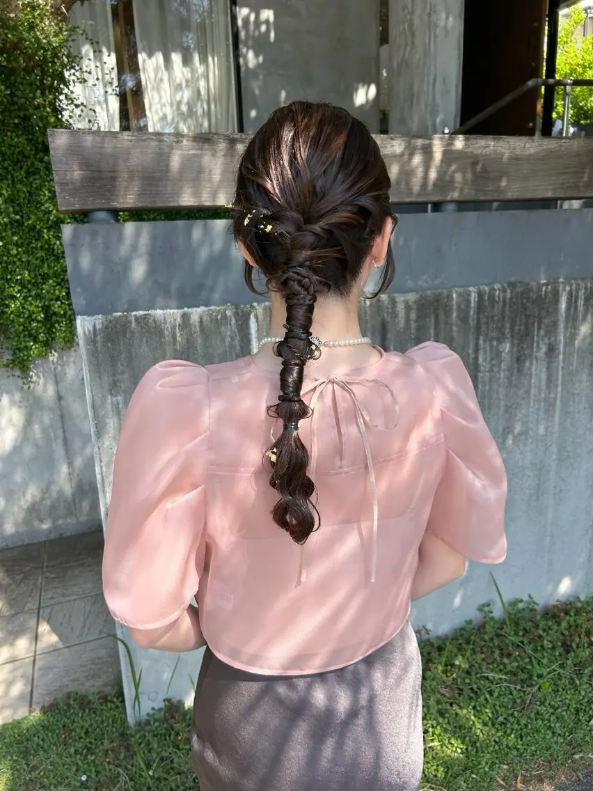 ヘアアレンジ ヘアセット lapis / soraのヘアスタイル