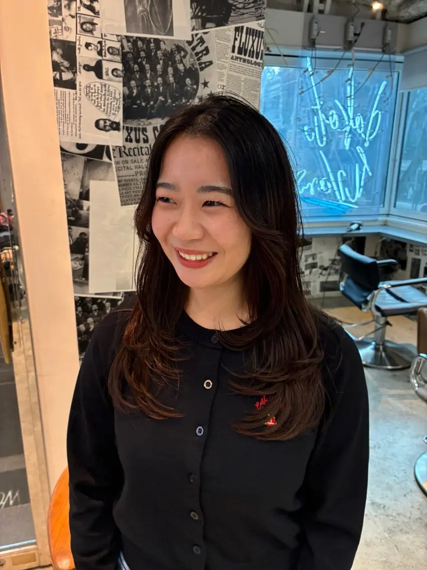 ロング 渋谷/ kannaのヘアスタイル