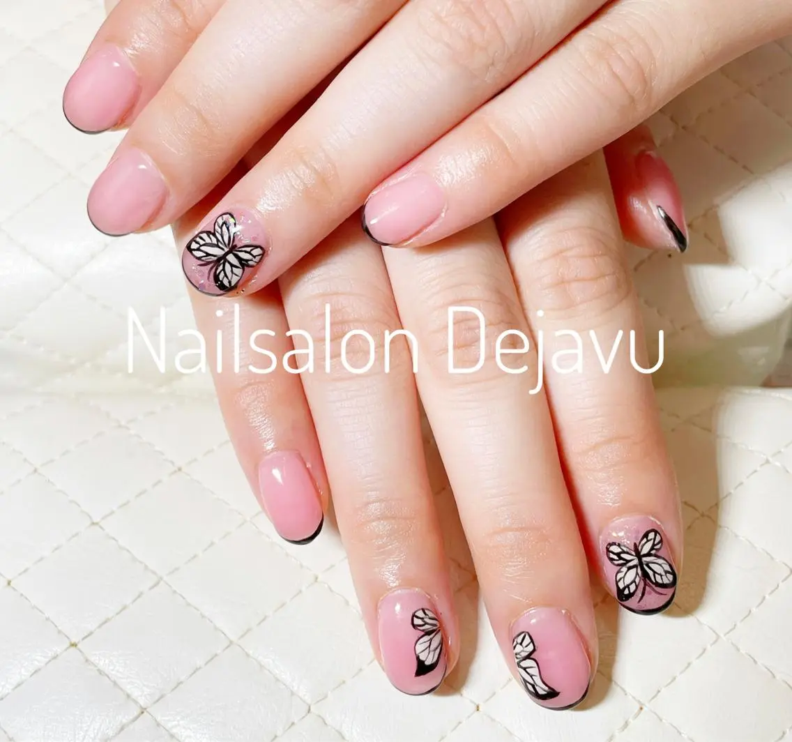 ネイル アートネイル 持ち込み ワンカラーネイル Nail salon Dejavu 🌿のネイルデザイン