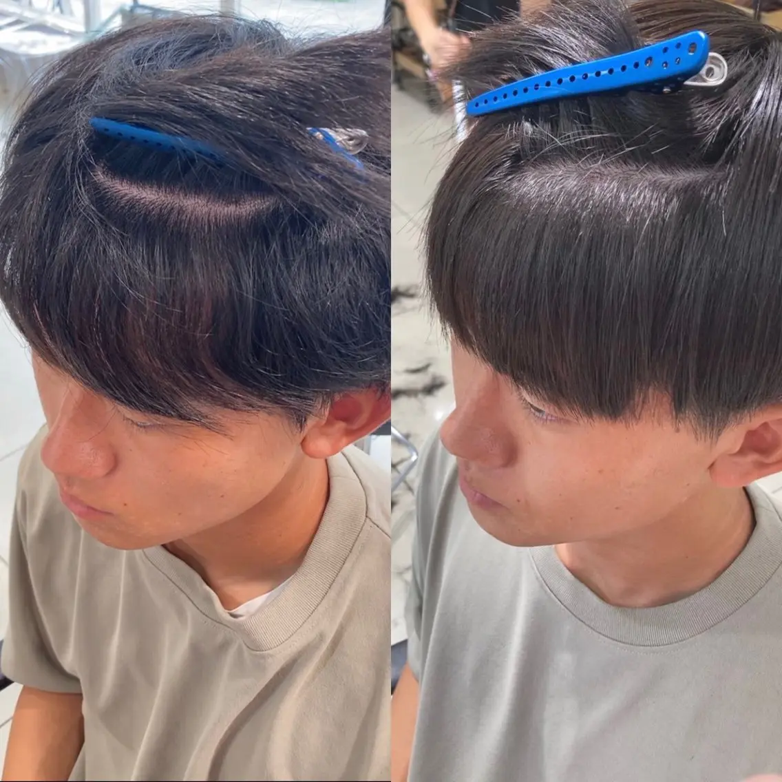 メンズ カット 縮毛矯正 💠メンズ縮毛矯正 /パーマ💠林慶太のヘアスタイル