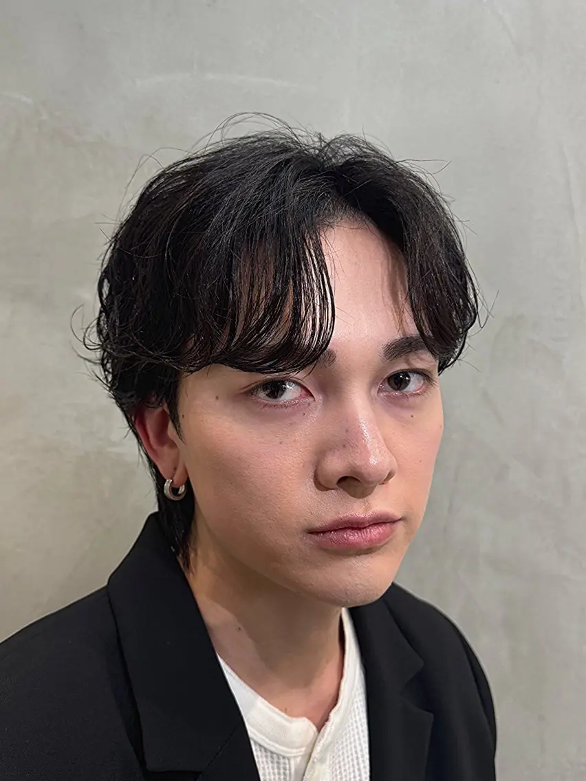 ショート パーマ メンズ メンズパーマ特化 【八王子】鈴木 惟人のヘアスタイル