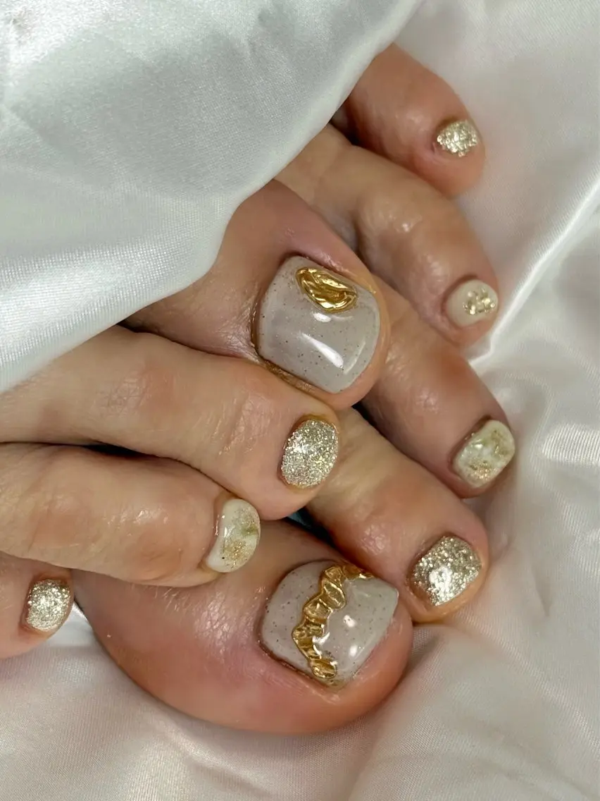 ネイル フットネイル フットネイル Luana nailのネイルデザイン