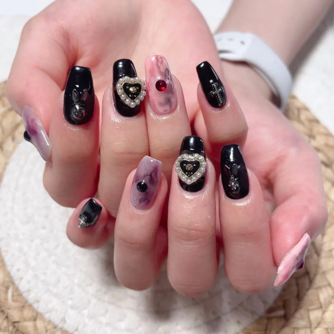 ネイル ハンドネイル M 🌷Nail 長さだし専門店のネイルデザイン