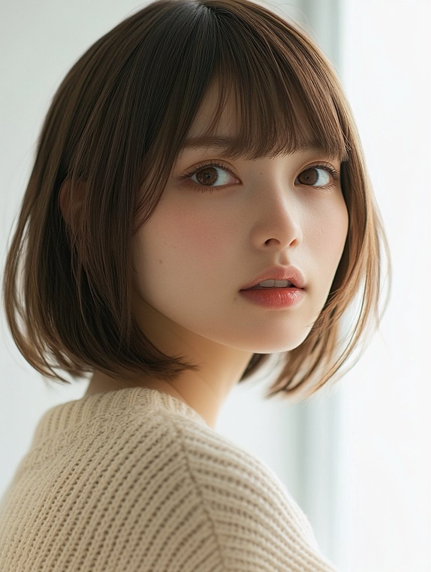 ショート カラー カット ヘアカラー トリートメント 🌈髪質改善🌈 過去の1艶サラ体験✨のヘアスタイル