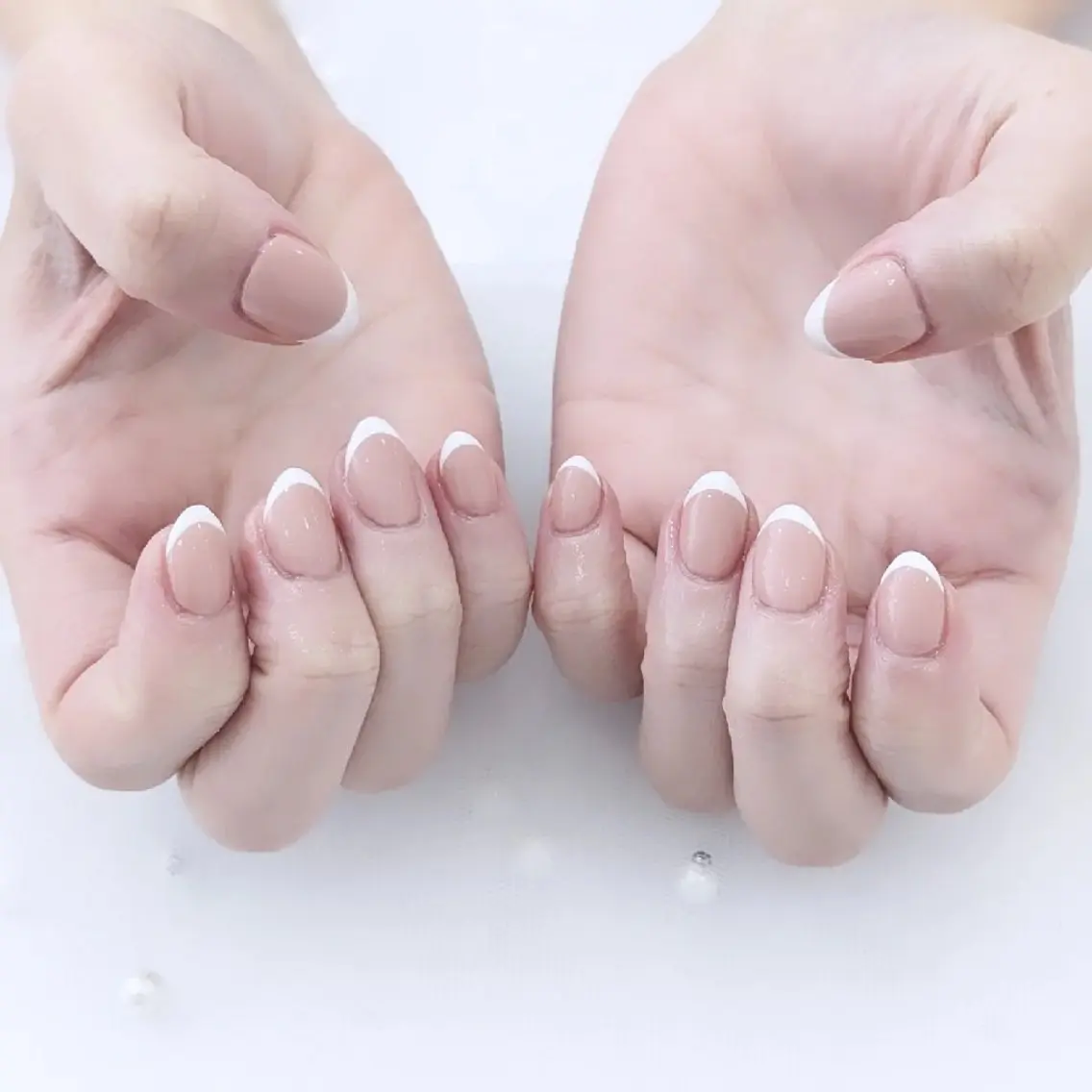 ネイル フレンチネイル Lily nail 船橋 yuki🍒のネイルデザイン