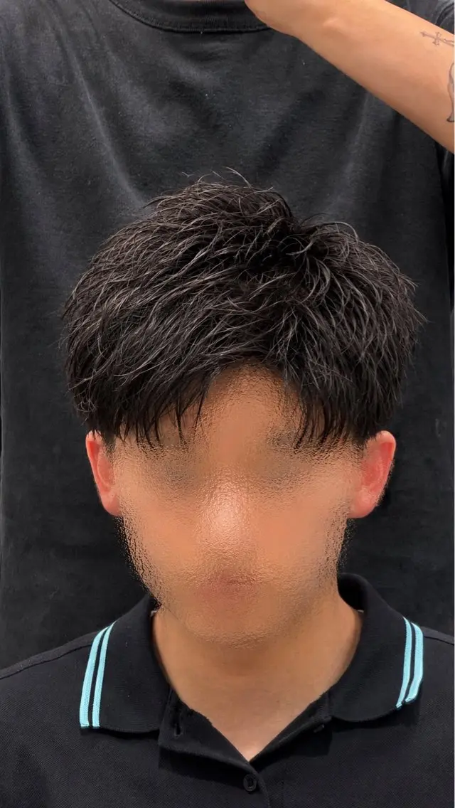 ショート カット メンズ特化／短髪 石飛皓平のヘアスタイル