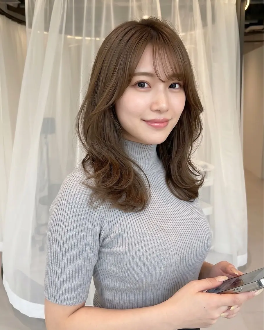 モデル価格0円🕊️くびれレイヤーカットの写真