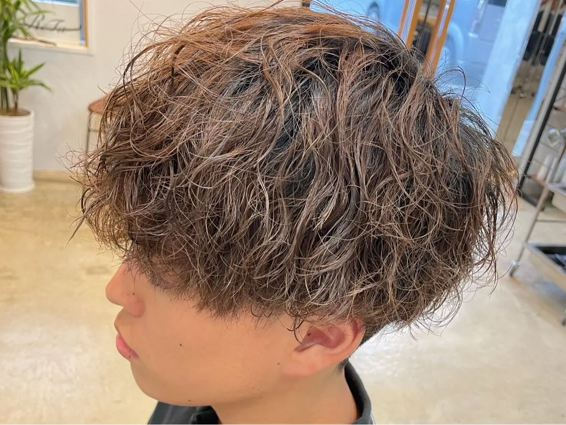men'scut✂️+onecolor🌈+perm🌀 【限定価格✨️】の写真