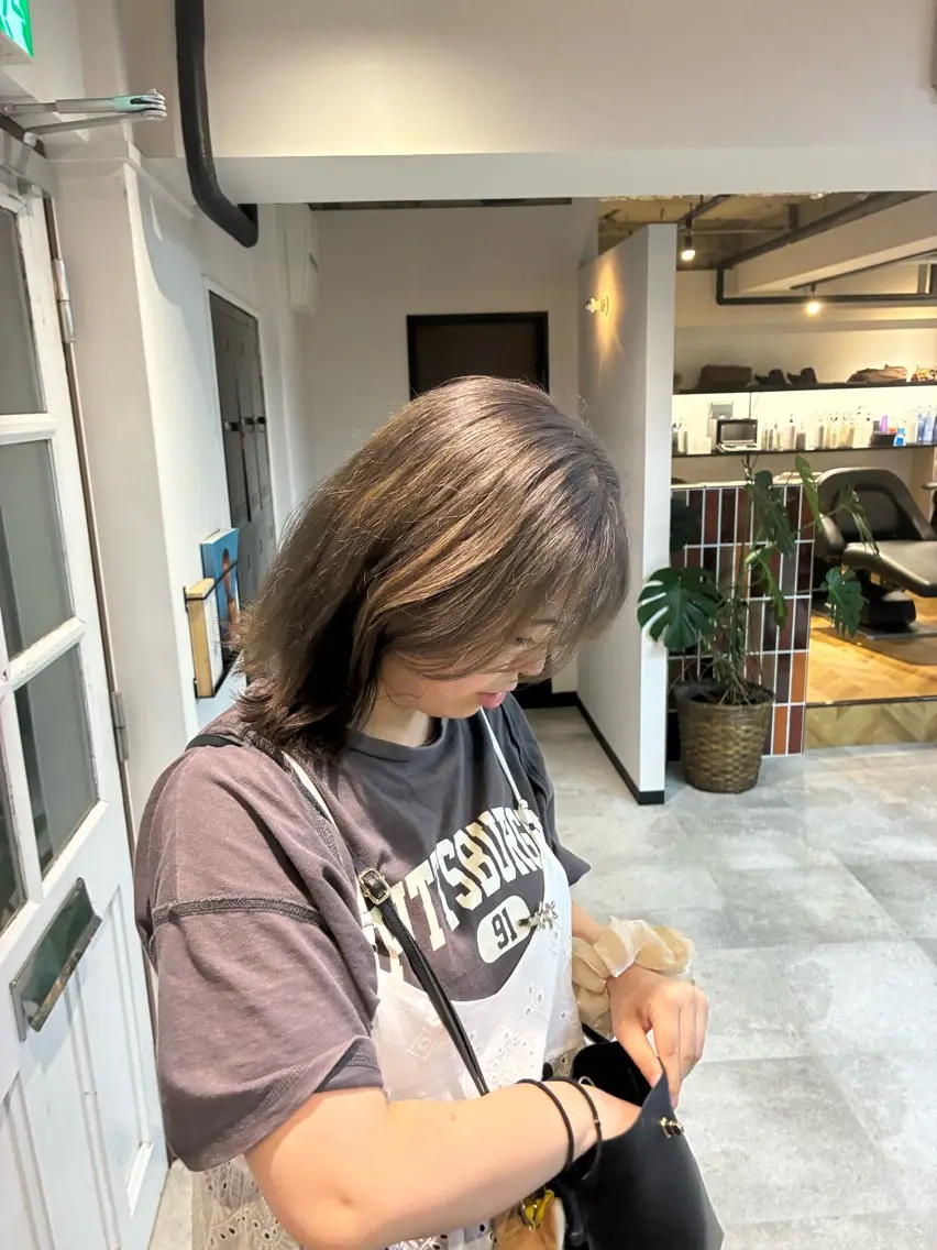 カラー 渡邉 峻弥のヘアスタイル
