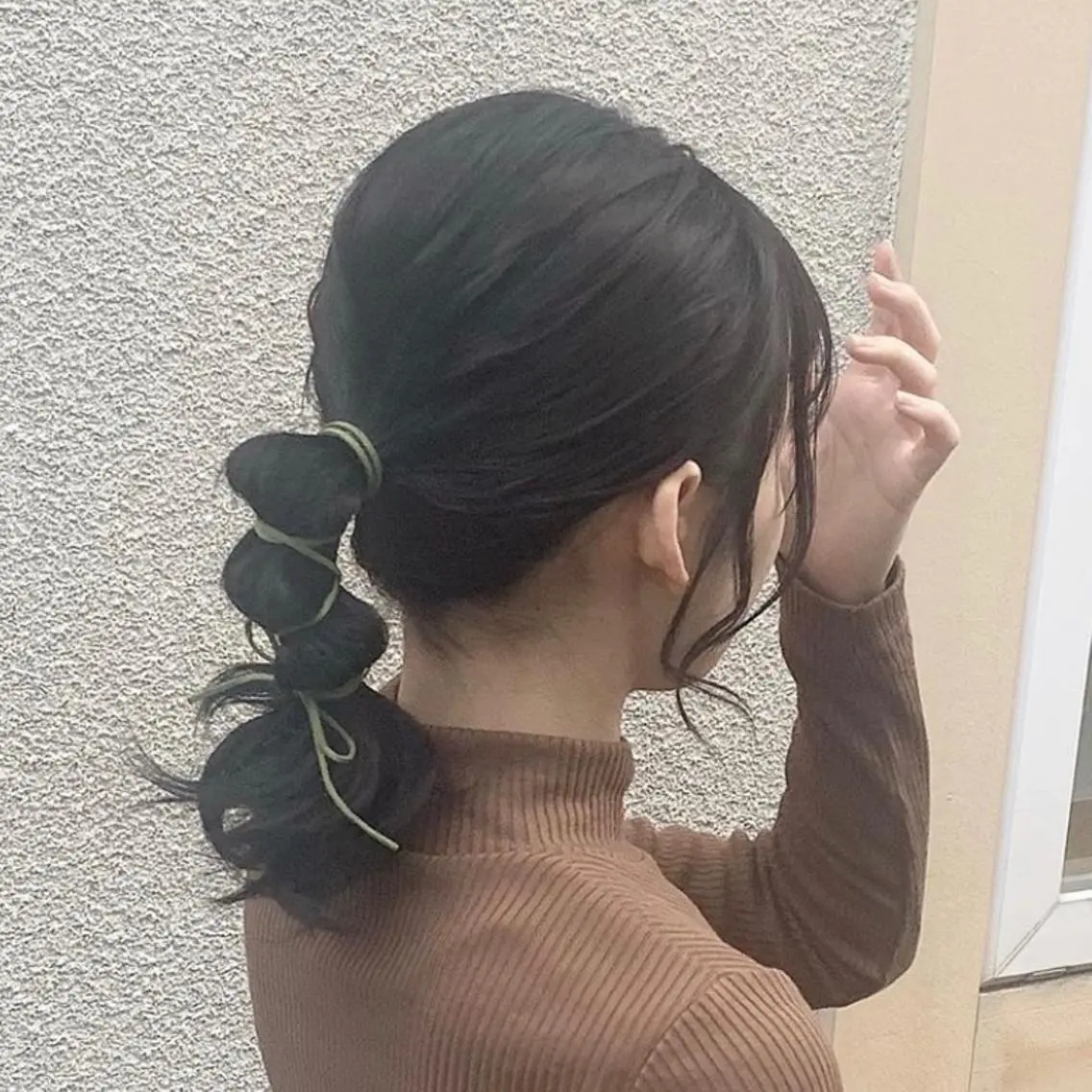 ヘアアレンジ レイヤー/ブリーチ/ 新宿/福元実希のヘアスタイル