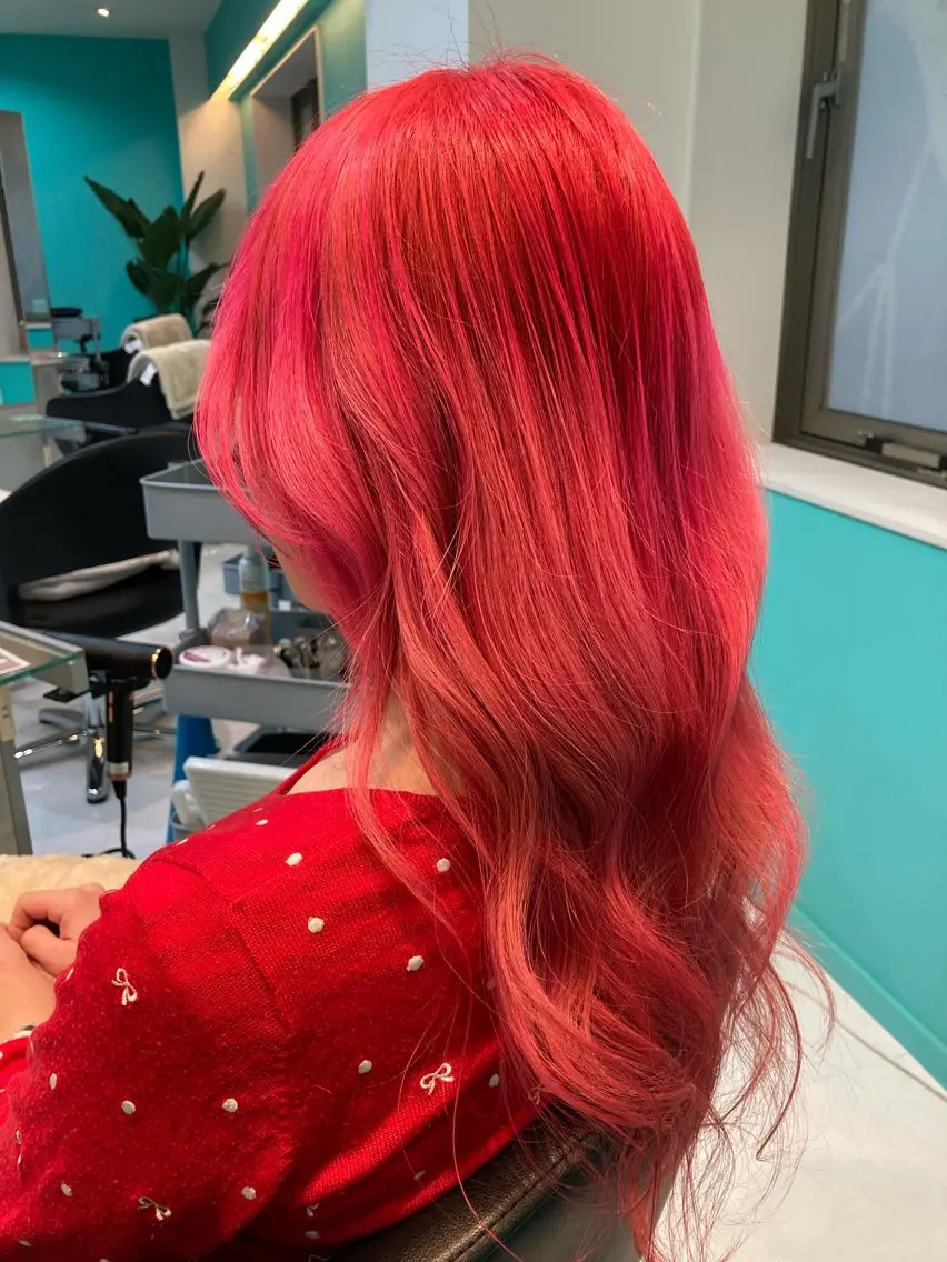 ダブルカラー+ヘアトリートメントの写真