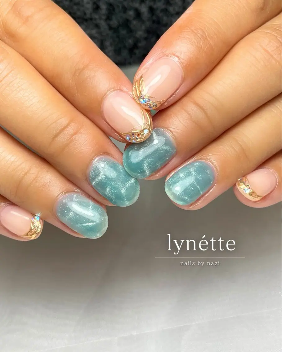 ネイル ニュアンスネイル lynétte 那覇ネイルサロンのネイルデザイン